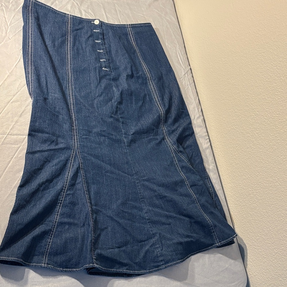 Denim Blue Women's Skirt